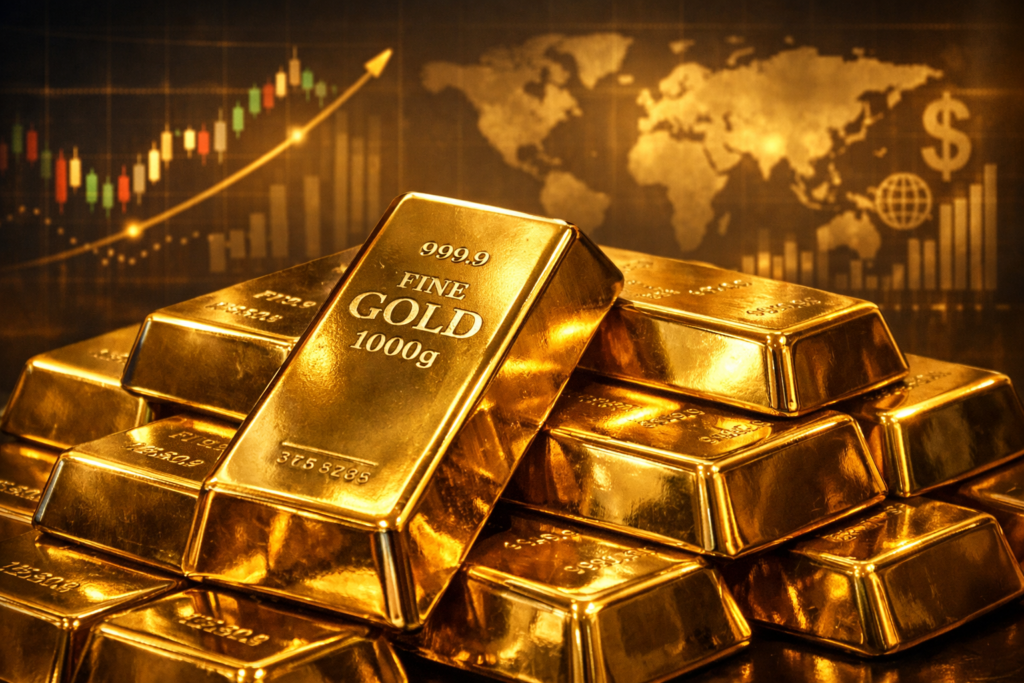 Gold Prices Hold Firm as Investors Weigh Inflation, Rates, and Global Uncertainty